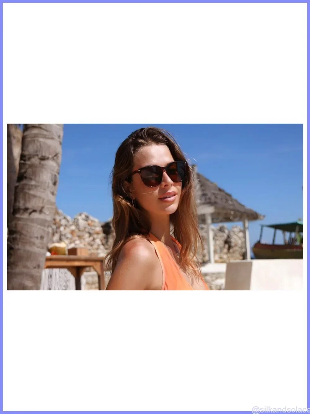 Oversized Polarized Sunglasses UV400 Full Frame Retro Wrap Around